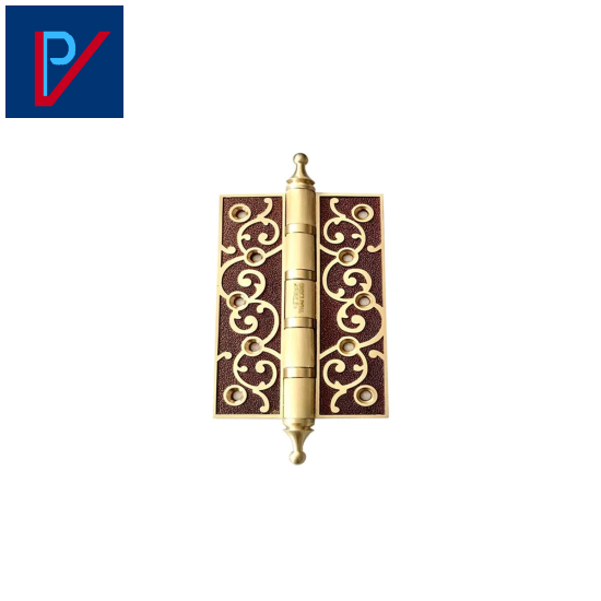Bản lề lá Slockouth SL01125 RG đồng thau 125x86x4mm