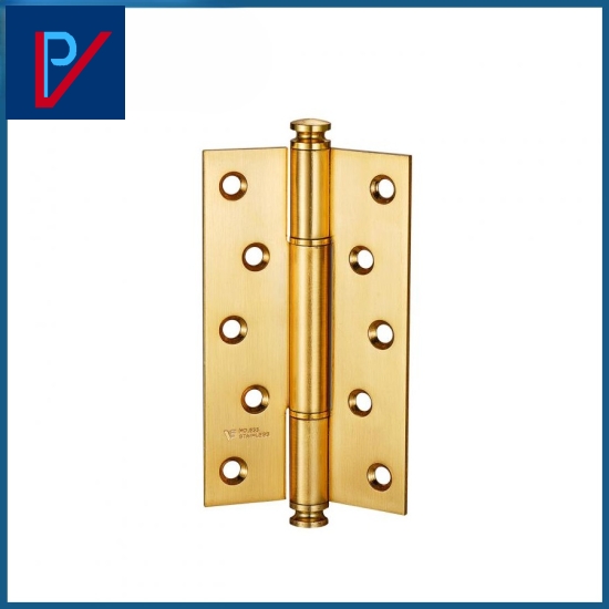 Bản lề cửa VICKINI 43104.133 BB vàng thau mờ, 1.25T dày 3.0mm