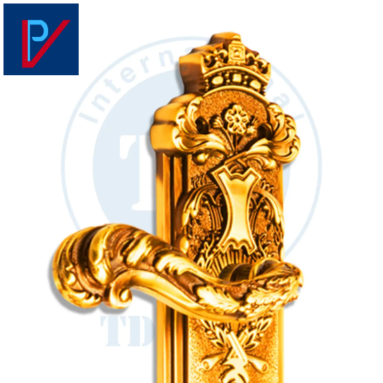 KHÓA TAY GẠT CỬA GỖ KING CROWN - BPH-126510-2 CỬA SẢNH