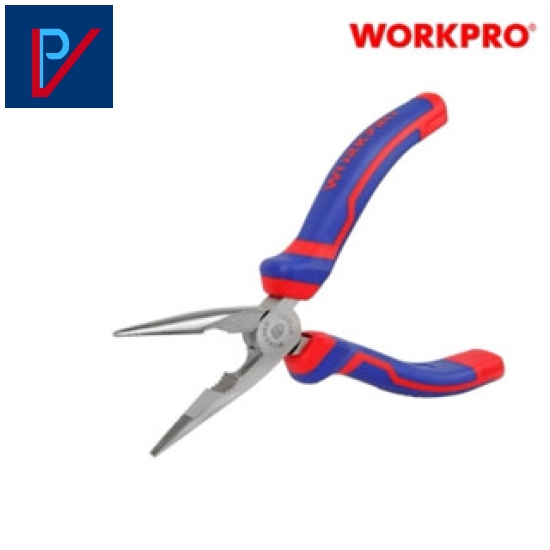 Kìm mỏ nhọn dài 8 inch 200mm Workpro - WP231043